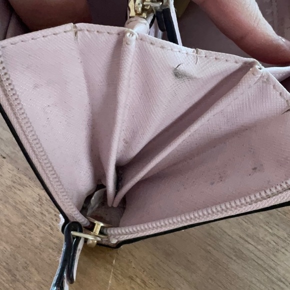 Kate Spade Light Pink Polka Dot Wallet - Picture 13 of 14